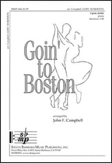 Going to Boston Two-Part choral sheet music cover